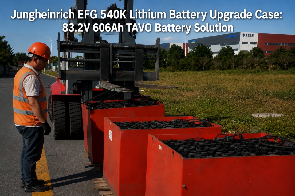 Jungheinrich EFG 540K Lithium Battery Upgrade Case