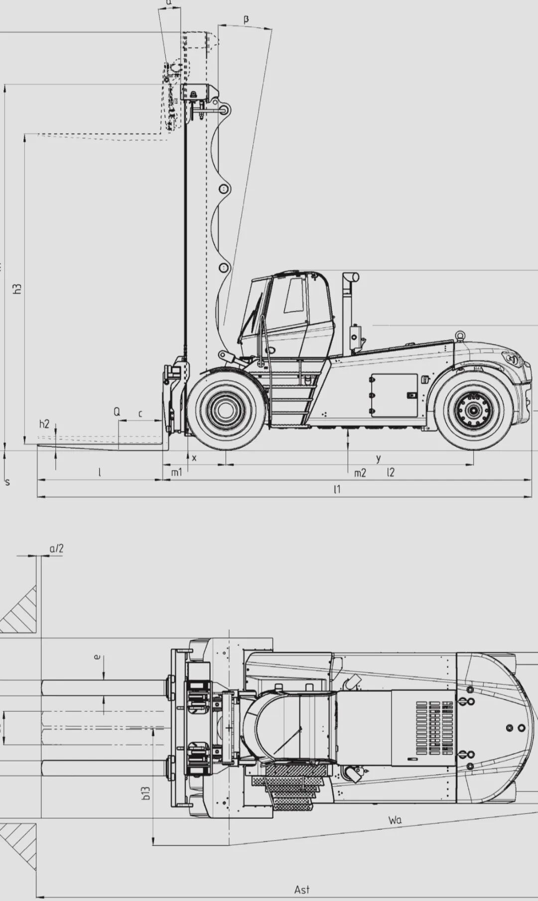 heavy-duty forklifts-linde